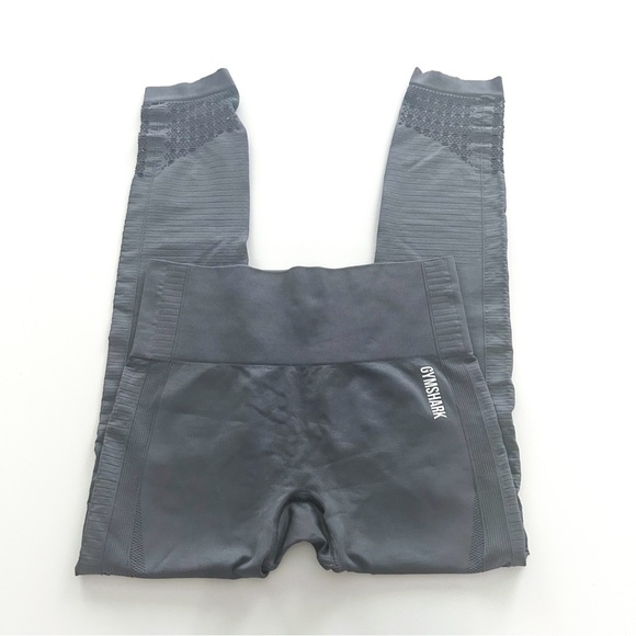 Gymshark Energy Seamless Leggings Gray Size Medium - Picture 7 of 12